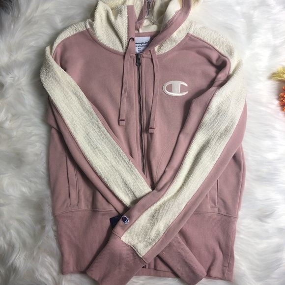 New! Champion Full-Zip Heritage Hoodie - Picture 2 of 10